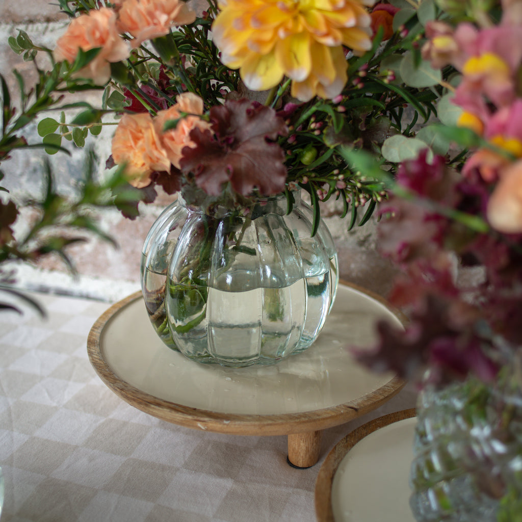 A Little Bigger Floral Tablescape