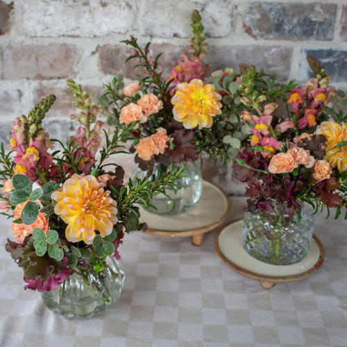 A Little Bigger Floral Tablescape