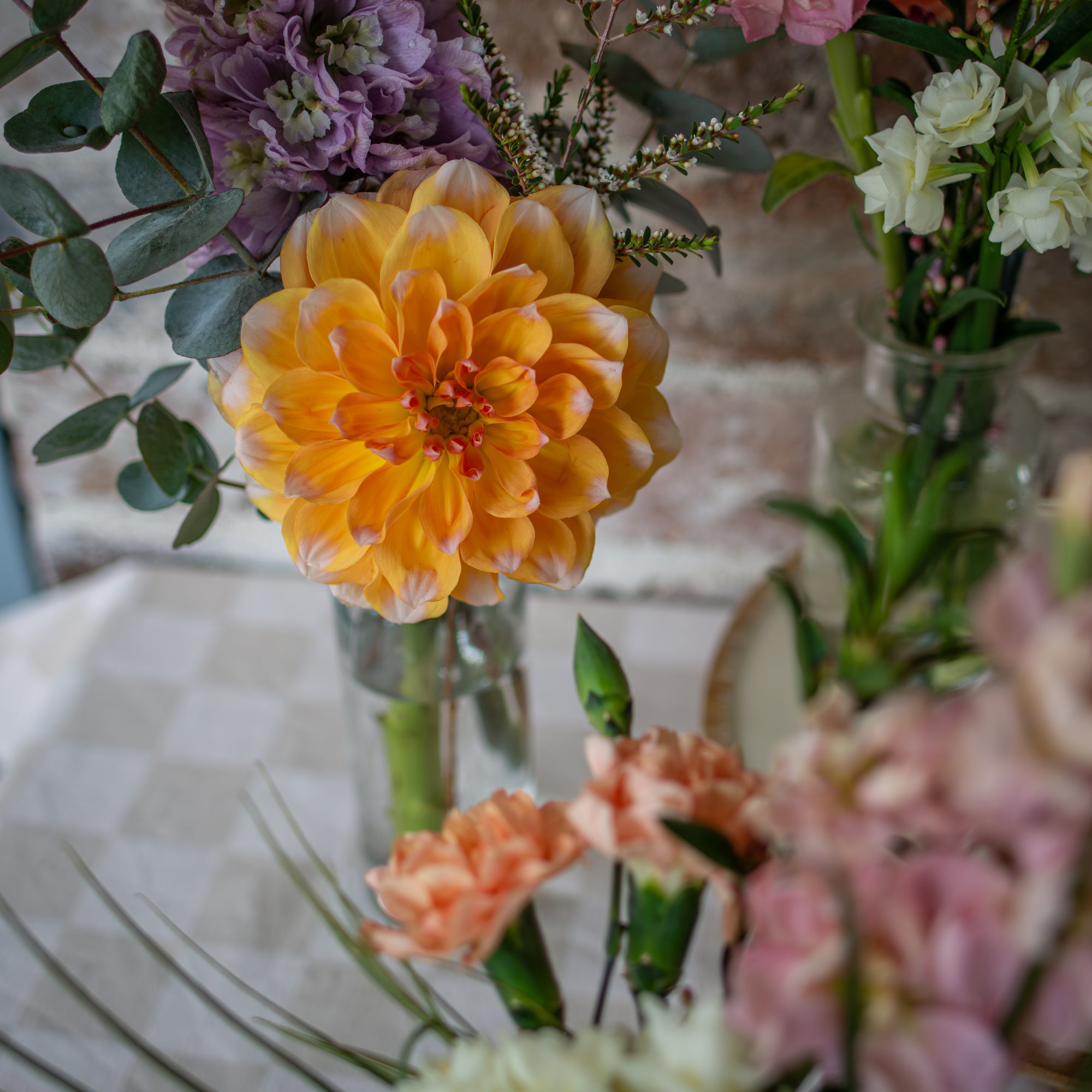 Petite Floral Tablescape